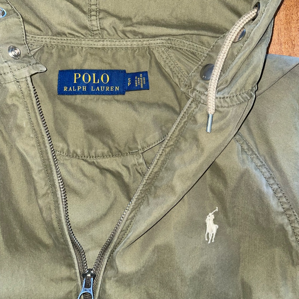 Green fall jacket